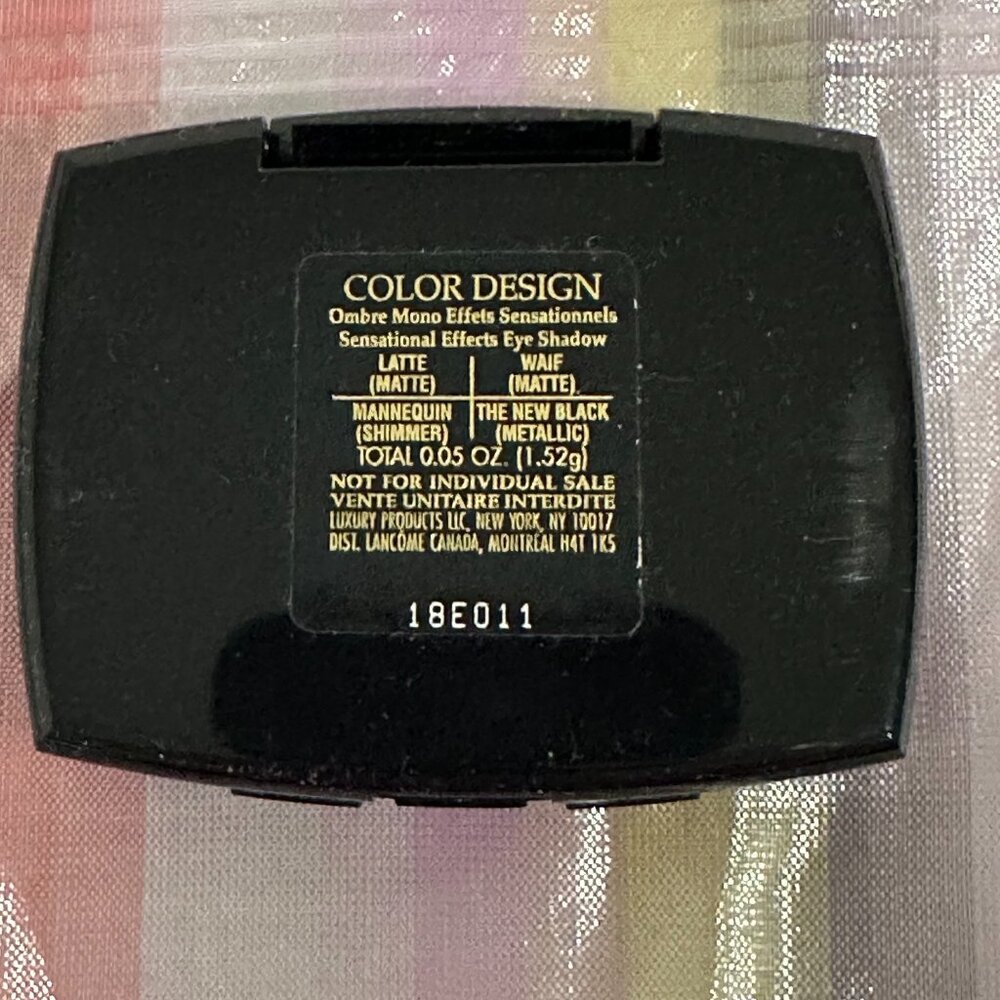 NEW Lancôme Color Design Sensational Effects 4 Eyeshadow Shades Palette - Picture 6 of 6